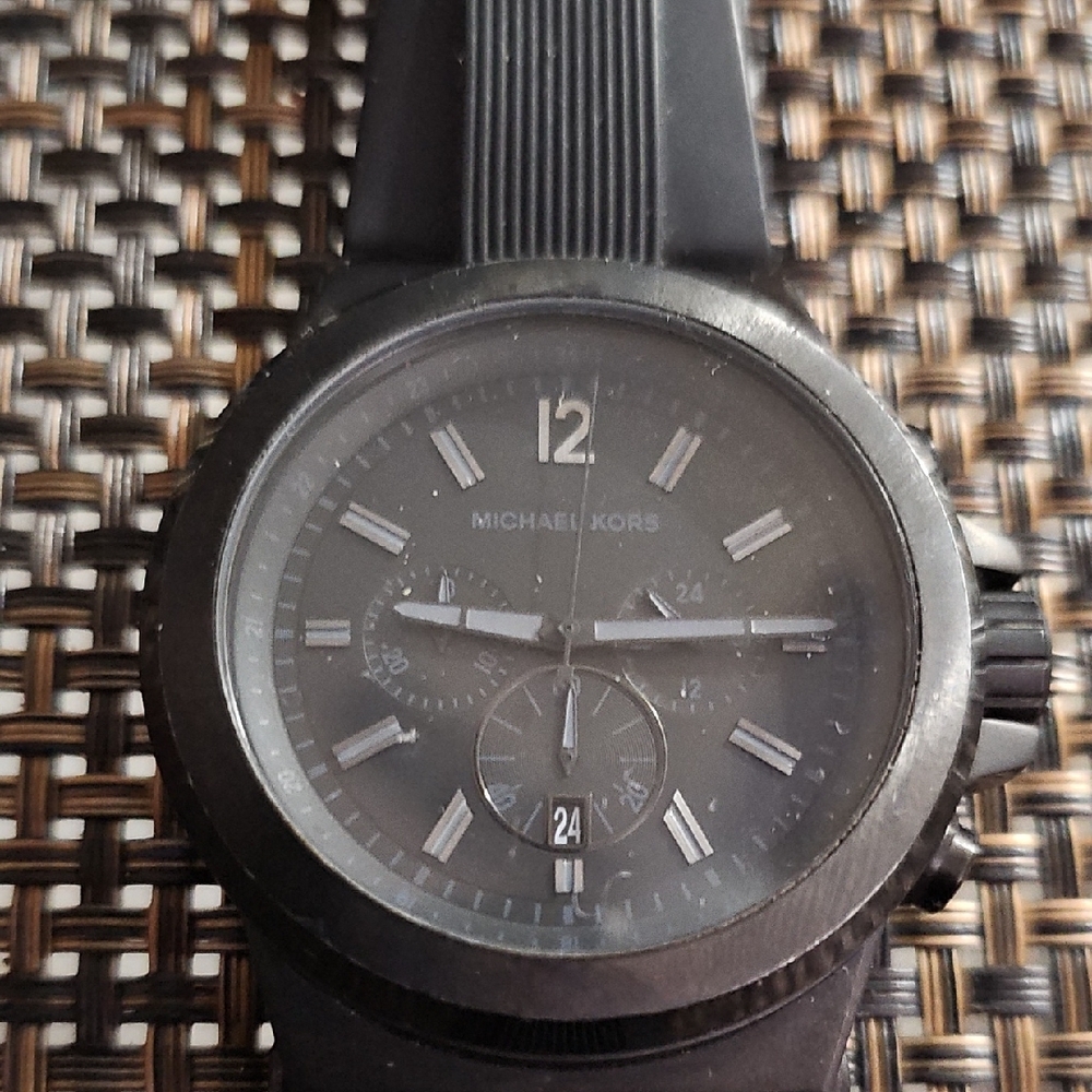 Michael Kors Black Dylan Chronograph Timepiece